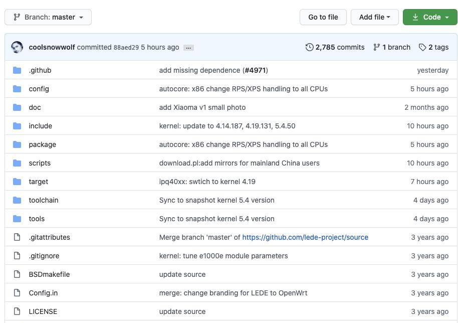 Mac+ Ubuntu18.04搭建OpenWRt编译环境,编译最新版Lean版固件