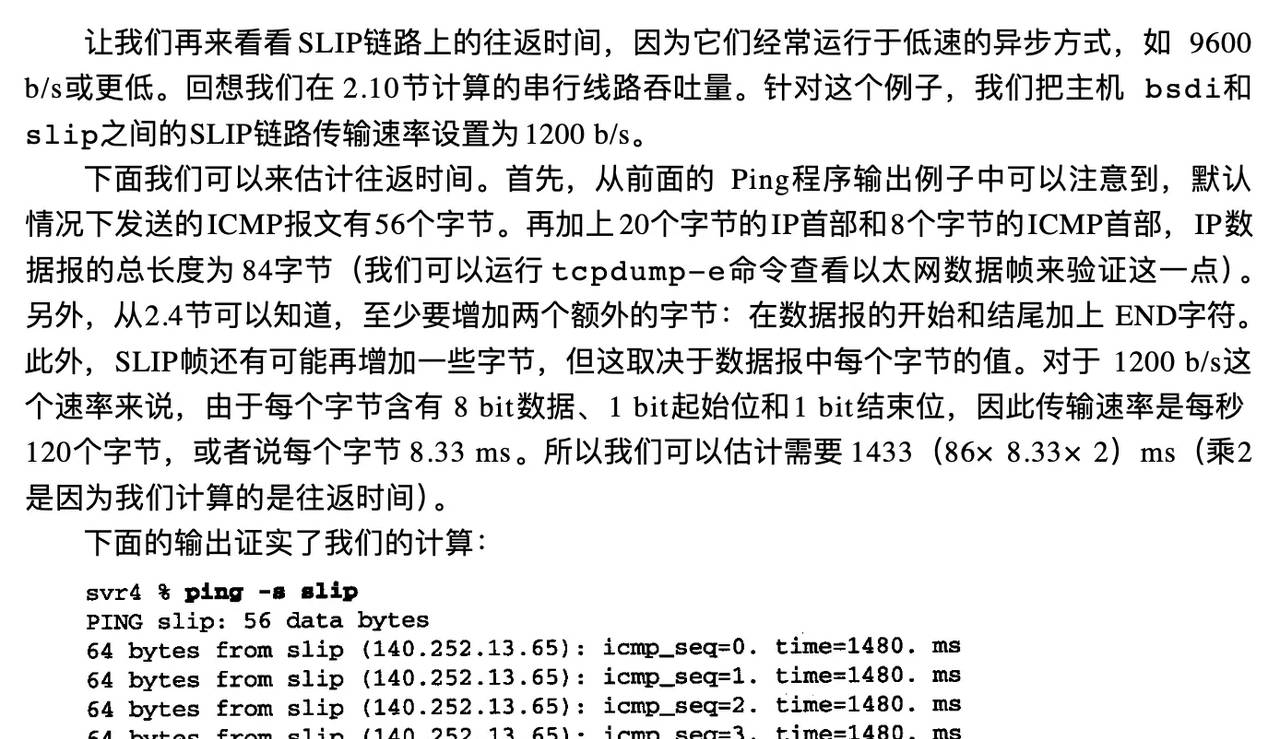 TCP/IP详解——ping程序