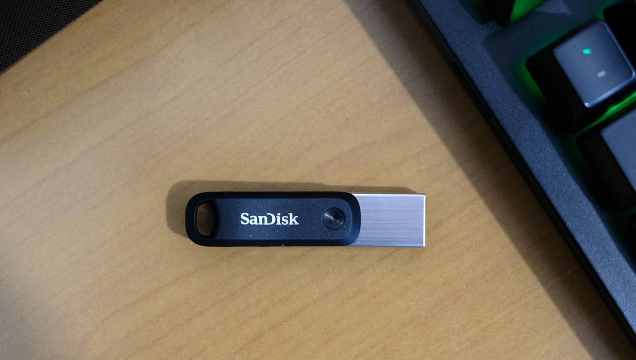 SanDisk闪迪 Lightning USB3.0欢欣i享128GB U盘 简评