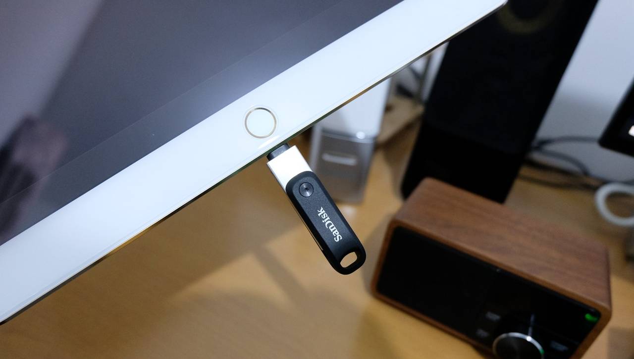 SanDisk闪迪 Lightning USB3.0欢欣i享128GB U盘 简评