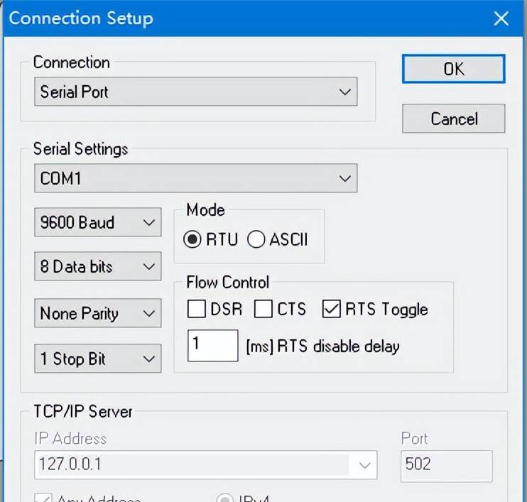 汇川Easy 521 PLC 串口Modbus RTU及网口Modbus TCP通信离线仿真