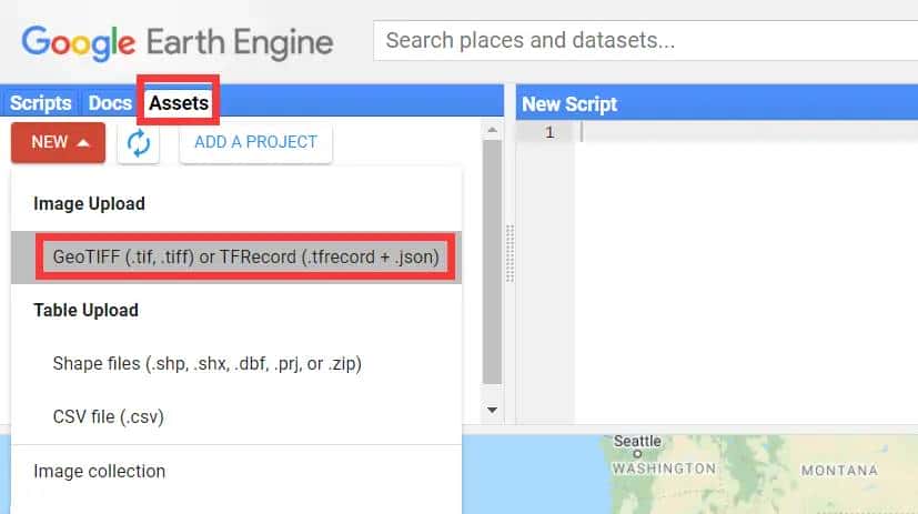 Google Earth Engine谷歌地球引擎外部栅格矢量数据导入管理与下载及数据与代码共享