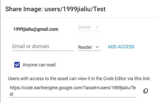 Google Earth Engine谷歌地球引擎外部栅格矢量数据导入管理与下载及数据与代码共享