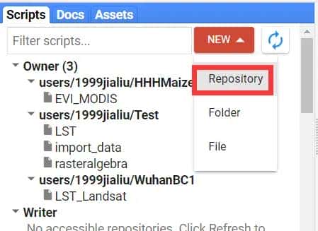 Google Earth Engine谷歌地球引擎外部栅格矢量数据导入管理与下载及数据与代码共享