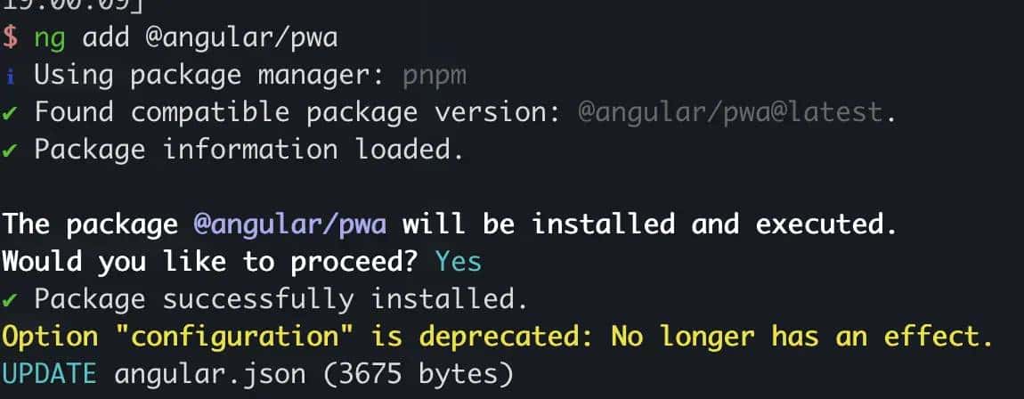 Angular中使用PNPM/Yarn保管理器