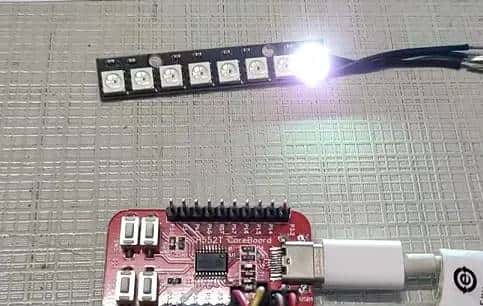 C51 MCU驱动WS2812(软件模拟)