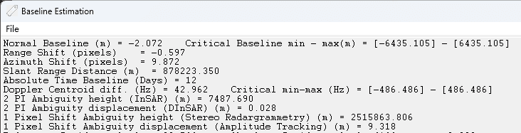 学习反馈：SARscape做DInSAR全流程2——操作与原理