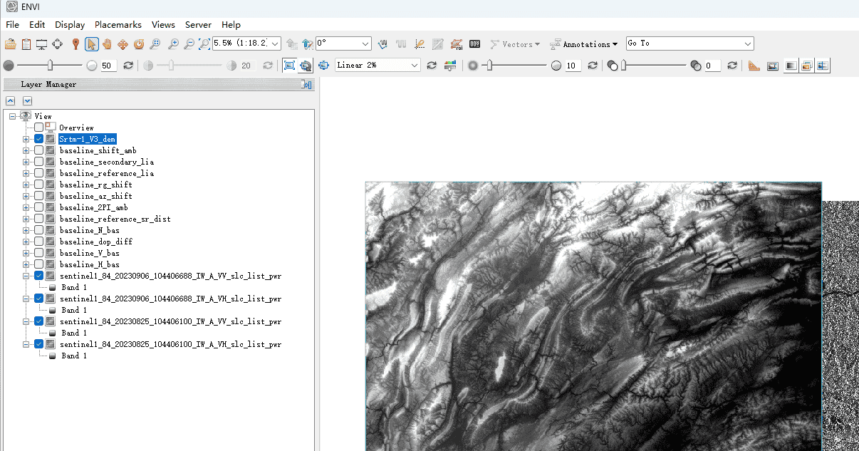 学习反馈：SARscape做DInSAR全流程2——操作与原理