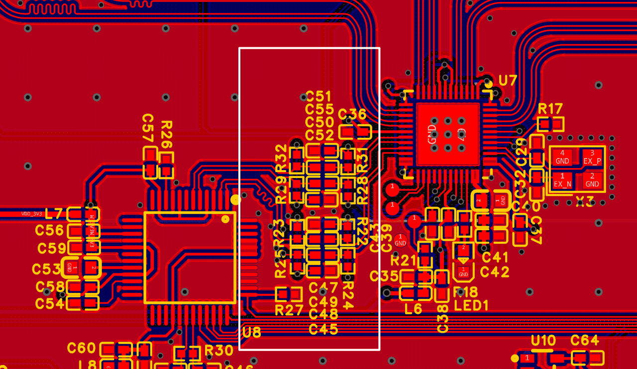 W5500芯片PHY到PHY直连RTL8305NB网络HUB芯片
