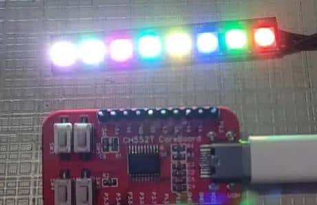 C51 MCU驱动WS2812(软件模拟)