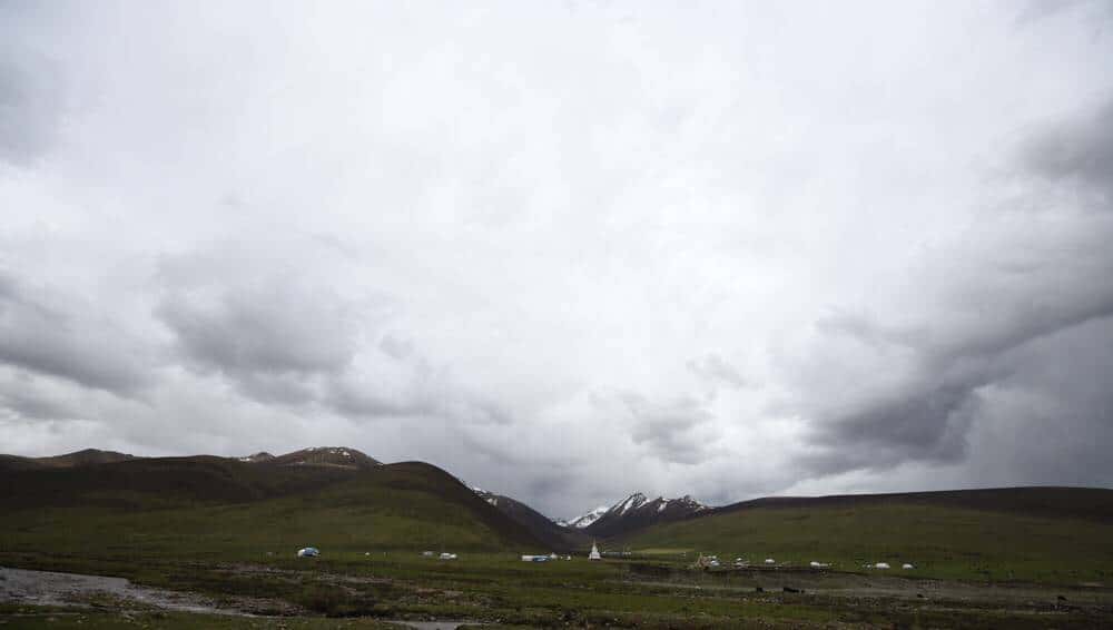 柴油普拉多3000VX,3车4人自驾澜沧江源头,路程艰险