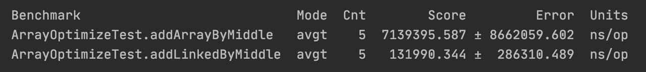 LinkedList竟然比ArrayList慢了1000多倍？(动图+性能评测)