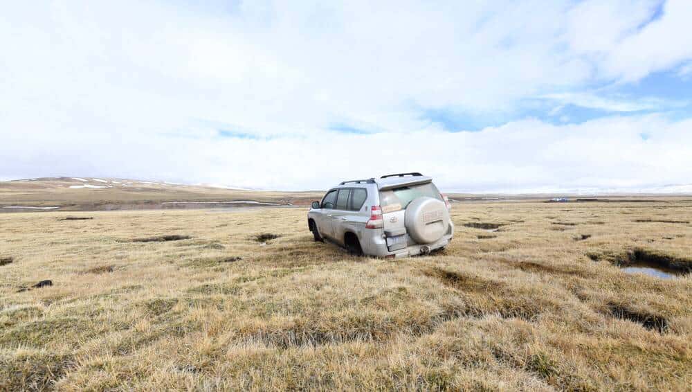 柴油普拉多3000VX,3车4人自驾澜沧江源头,路程艰险