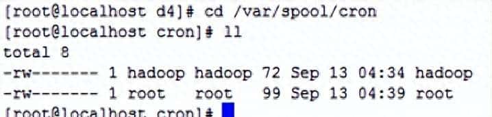 shell——crontab命令
