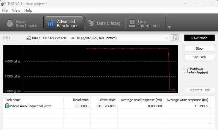 专为游戏掌机打造的扩容利器——金士顿NV3 PCIe 4.0 NVMe M.2 2230固态硬盘2TB测试