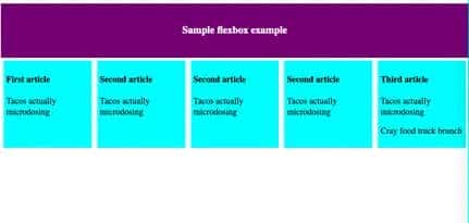 CSS - 布局 - display:flex / inline-flex - 弹性盒子布局