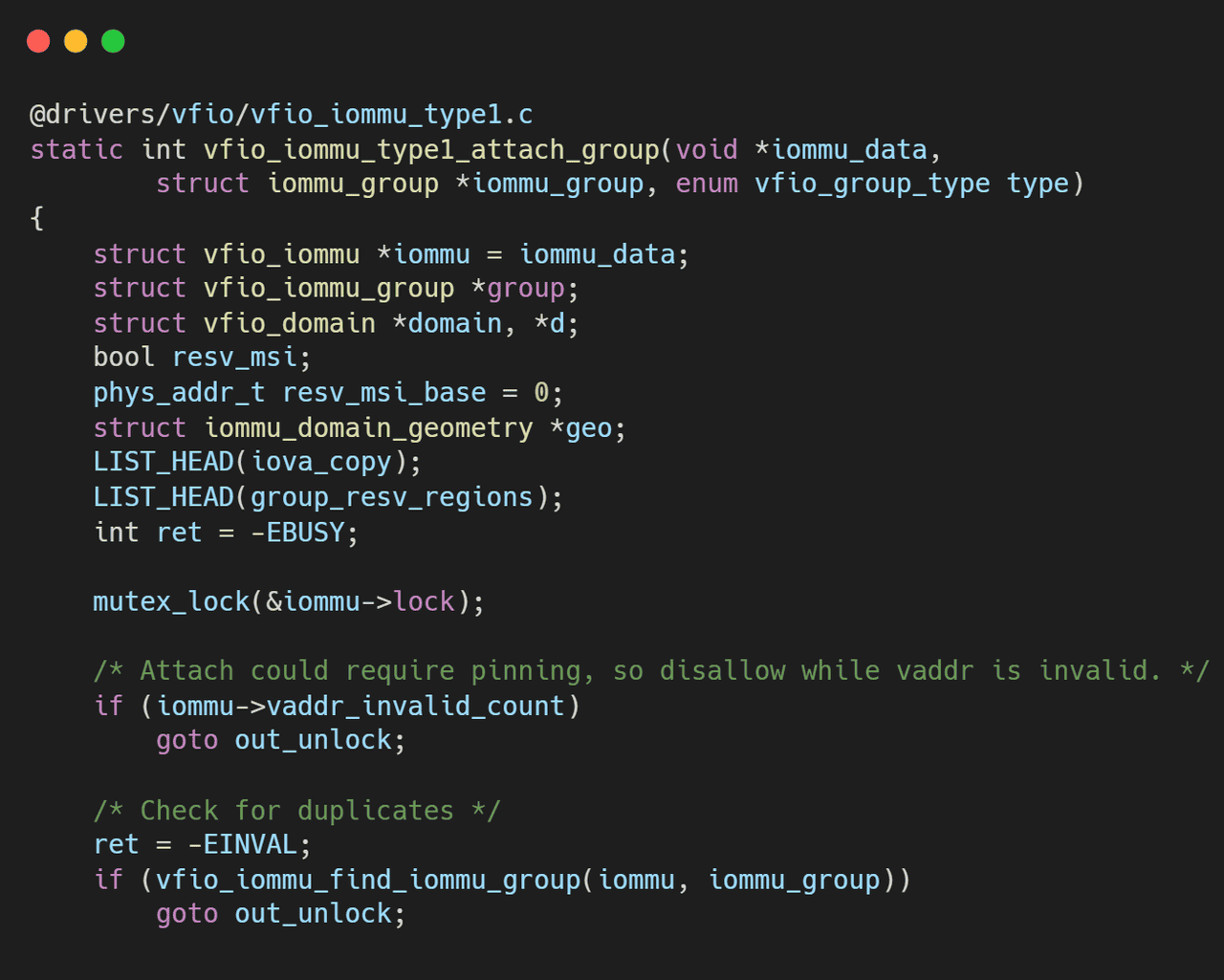 VFIO框架源码分析(十七)- Legacy VFIO 的局限性与设计反思