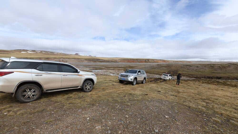 柴油普拉多3000VX,3车4人自驾澜沧江源头,路程艰险