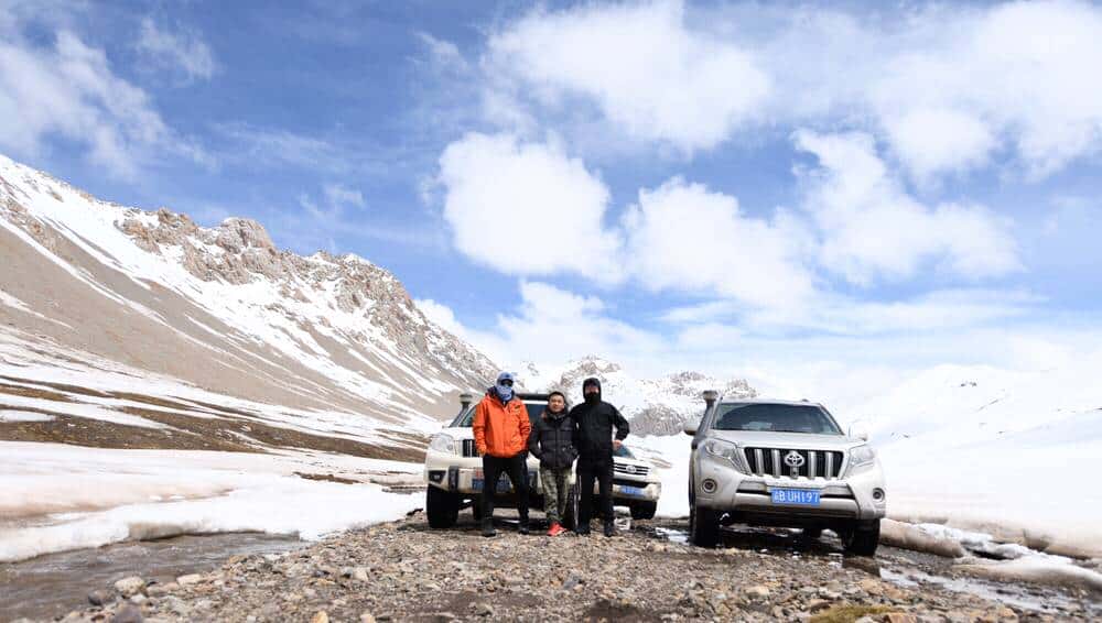 柴油普拉多3000VX,3车4人自驾澜沧江源头,路程艰险