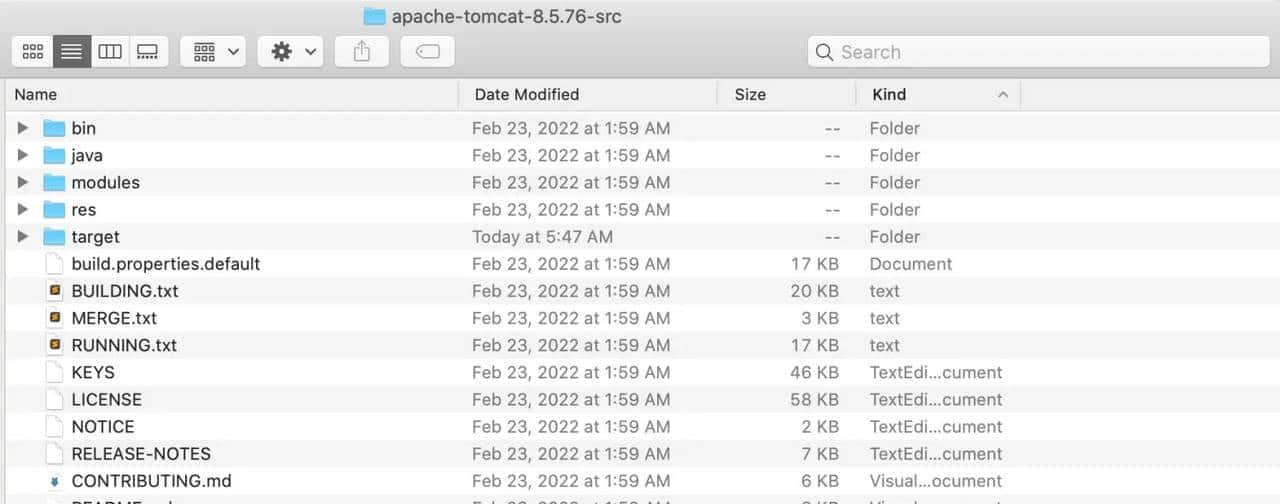 Mac IDEA构建Tomcat8.5源码环境