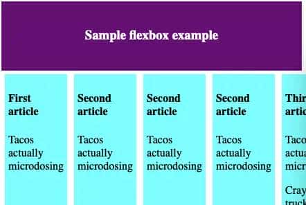 CSS - 布局 - display:flex / inline-flex - 弹性盒子布局