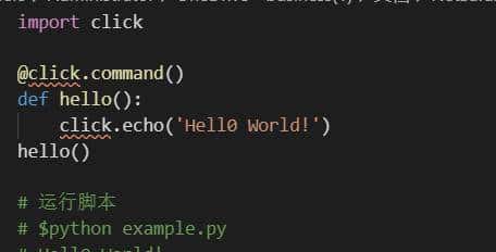 python命令行解析库Click简介