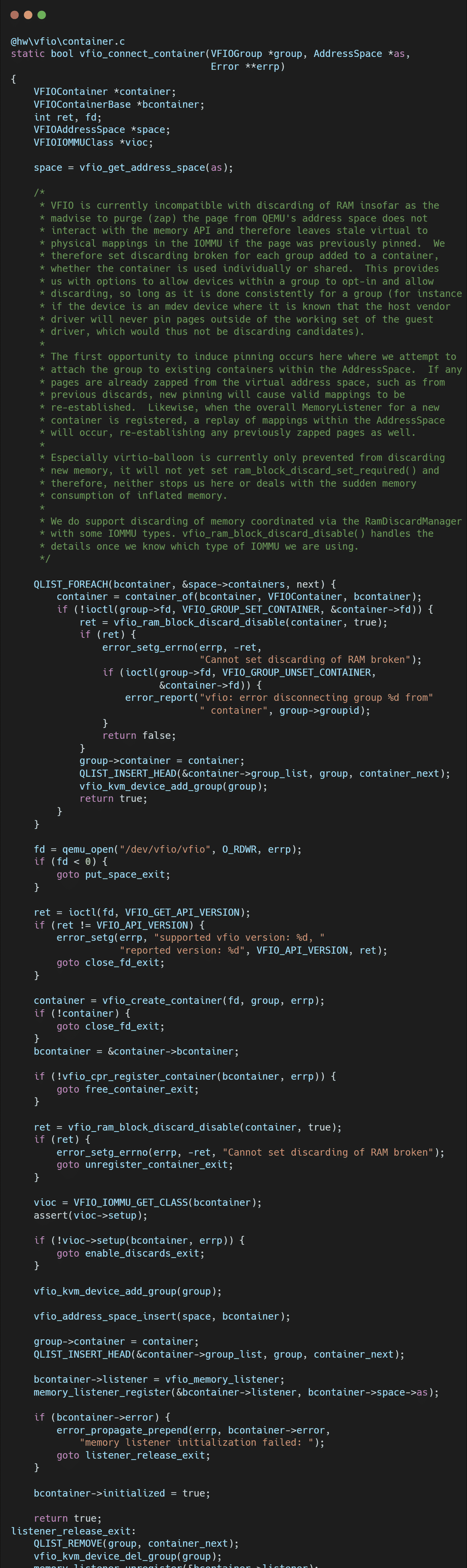 VFIO框架源码分析(十七)- Legacy VFIO 的局限性与设计反思