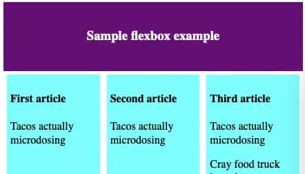 CSS - 布局 - display:flex / inline-flex - 弹性盒子布局