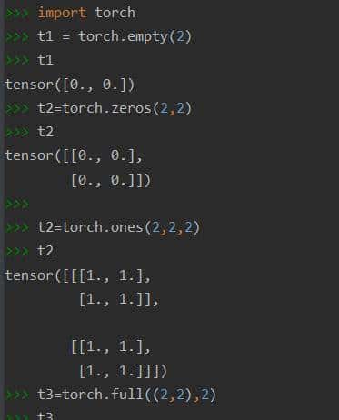 人工智能神器PyTorch:张量和张量的定义