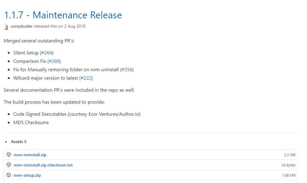 windowslinux Nodejs 版本管理工具 nvm