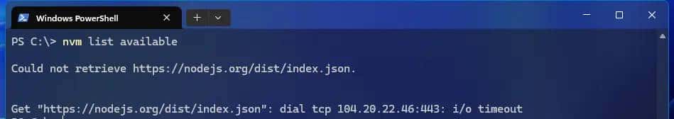 Node 版本管理器 NVM 安装指南
