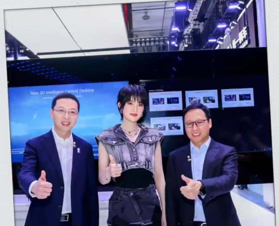 4000华为员土集体“喜提”新车,姚安娜这波操作秀翻全场