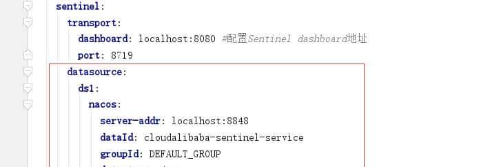 Sentinel配置规则持久化至Nacos