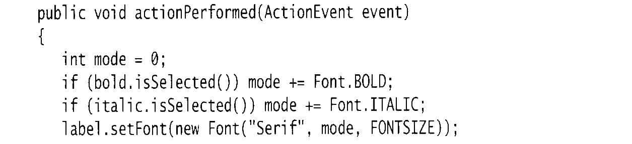 Java Swing用户界面组件：复选框+ 滑块+组合框+边界+单选按钮