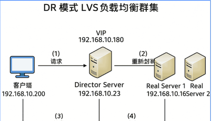 深入理解LVS DR模式与Keepalived:构建高性能高可用负载均衡架构