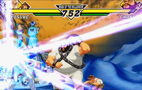 格斗游戏最无耻的画面,明明说好一对一,却强行变成群殴