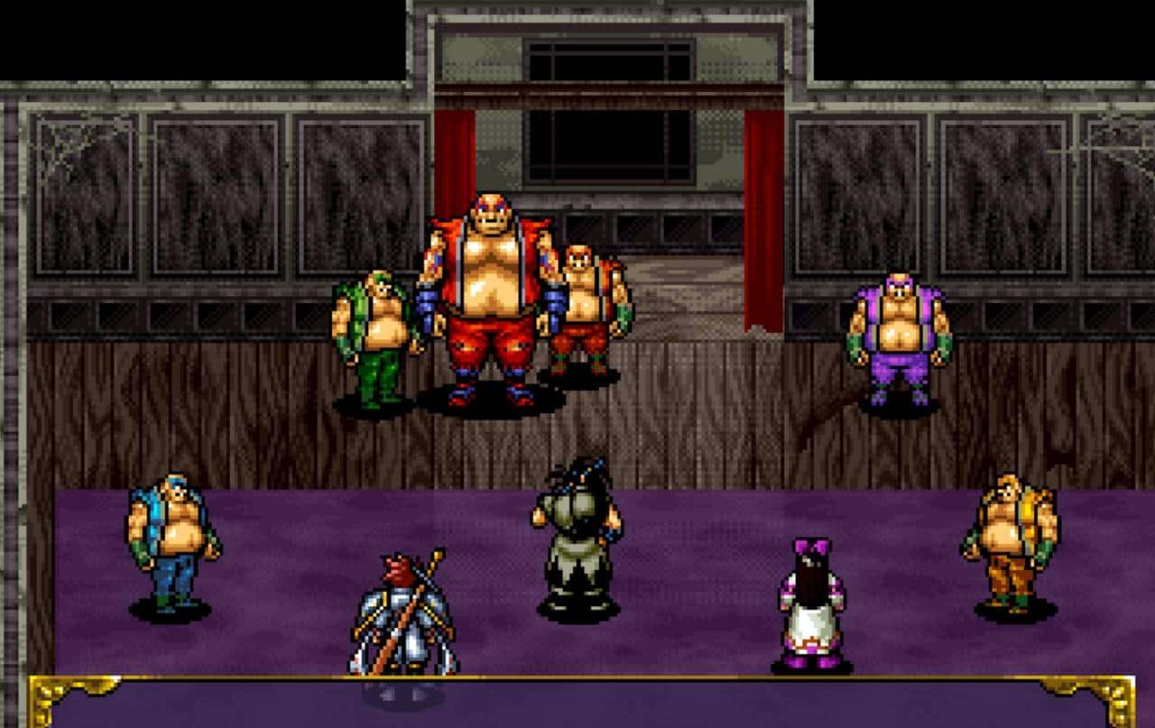 格斗游戏最无耻的画面,明明说好一对一,却强行变成群殴