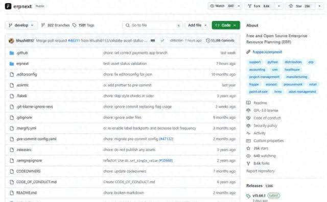 盘点Github上那些令人惊艳的开源ERP系统