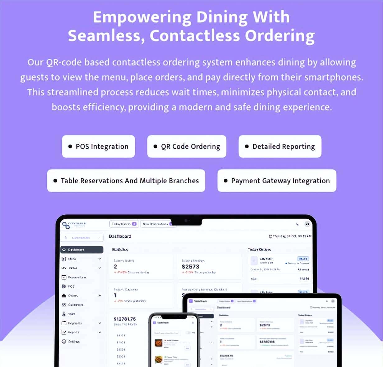 海外智能餐饮解决方案:扫码点餐+外卖系统全场景赋能 适配多端机