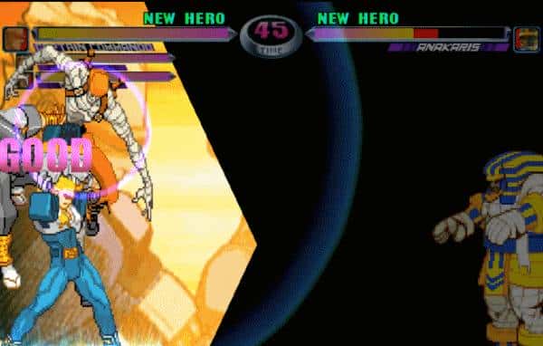 格斗游戏最无耻的画面,明明说好一对一,却强行变成群殴