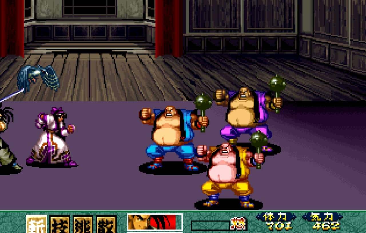 格斗游戏最无耻的画面,明明说好一对一,却强行变成群殴