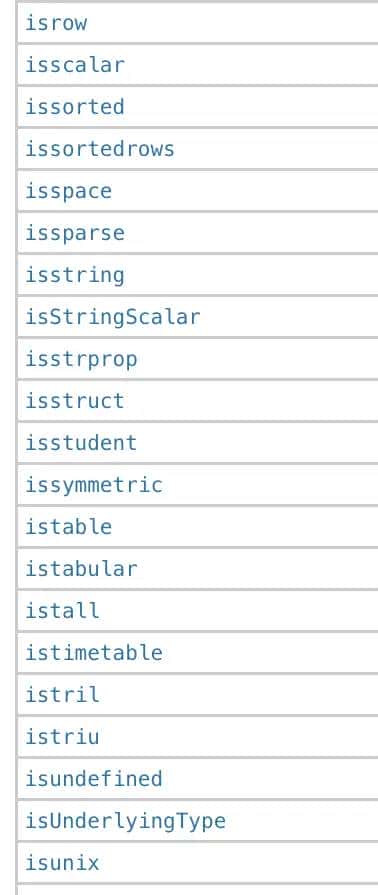 2025-08-31matlab的测试函数Use is* Functions to Detect State