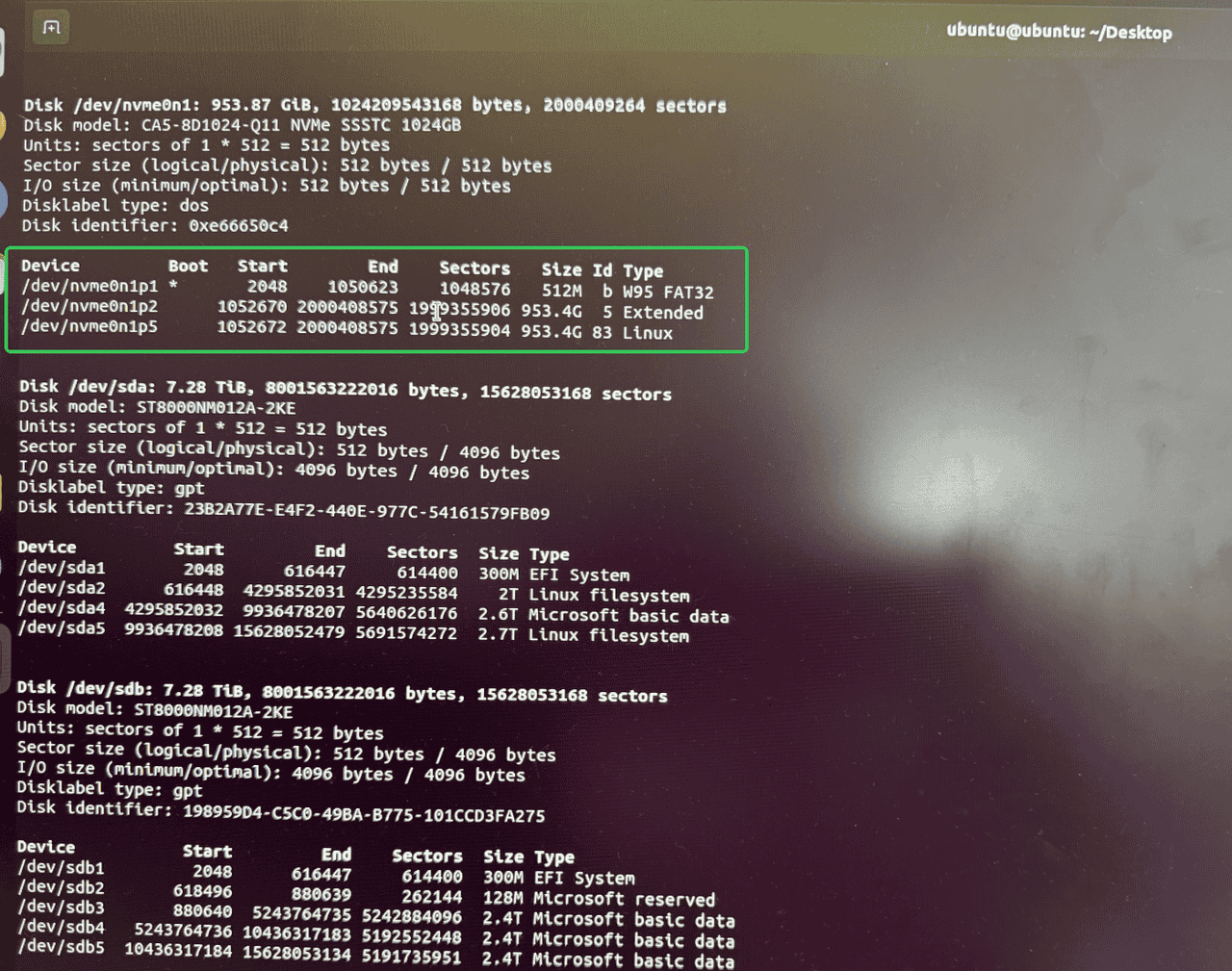 Ubuntu在强制重启后出现问题，---[ end kernel panic - not syncing: Attempted to kill init! exit code=0x00000100]-