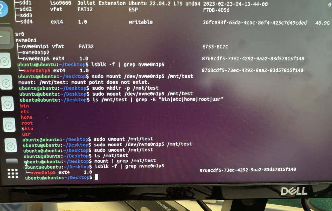 Ubuntu在强制重启后出现问题，---[ end kernel panic - not syncing: Attempted to kill init! exit code=0x00000100]-