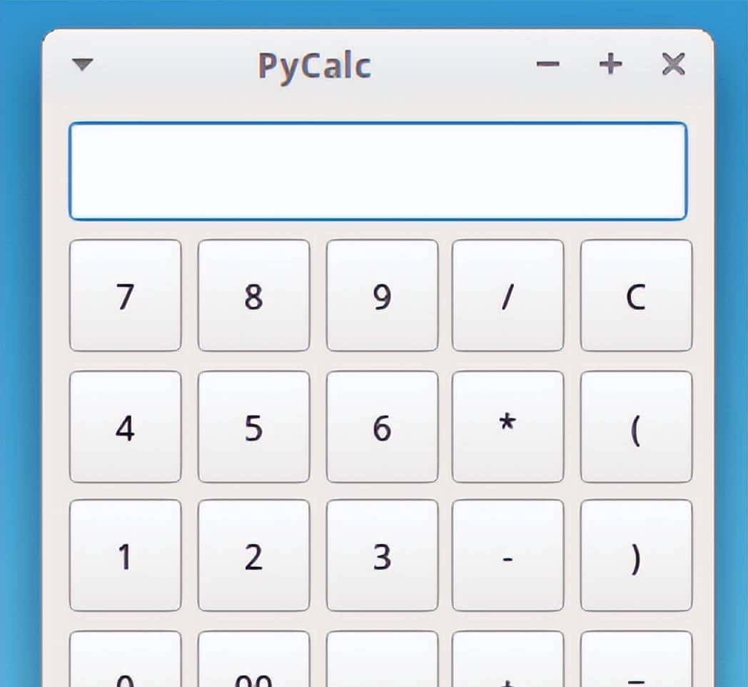 Python和PyQt:构建GUI桌面计算器