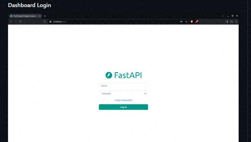 全栈 FastAPI 模板:快速构建现代 Web 应用的利器