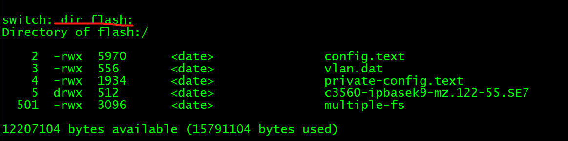 如何将思科交换机恢复出产设置?