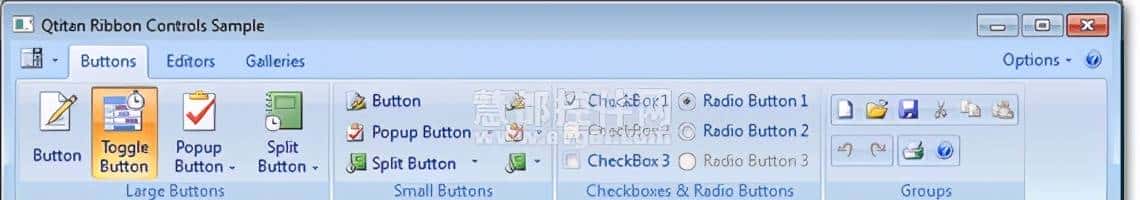 QtitanRibbon是什么？该怎么用？