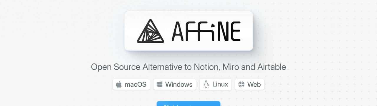 每日GitHub精选:解锁全能知识库 AFFiNE