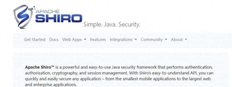 java集成shiro框架